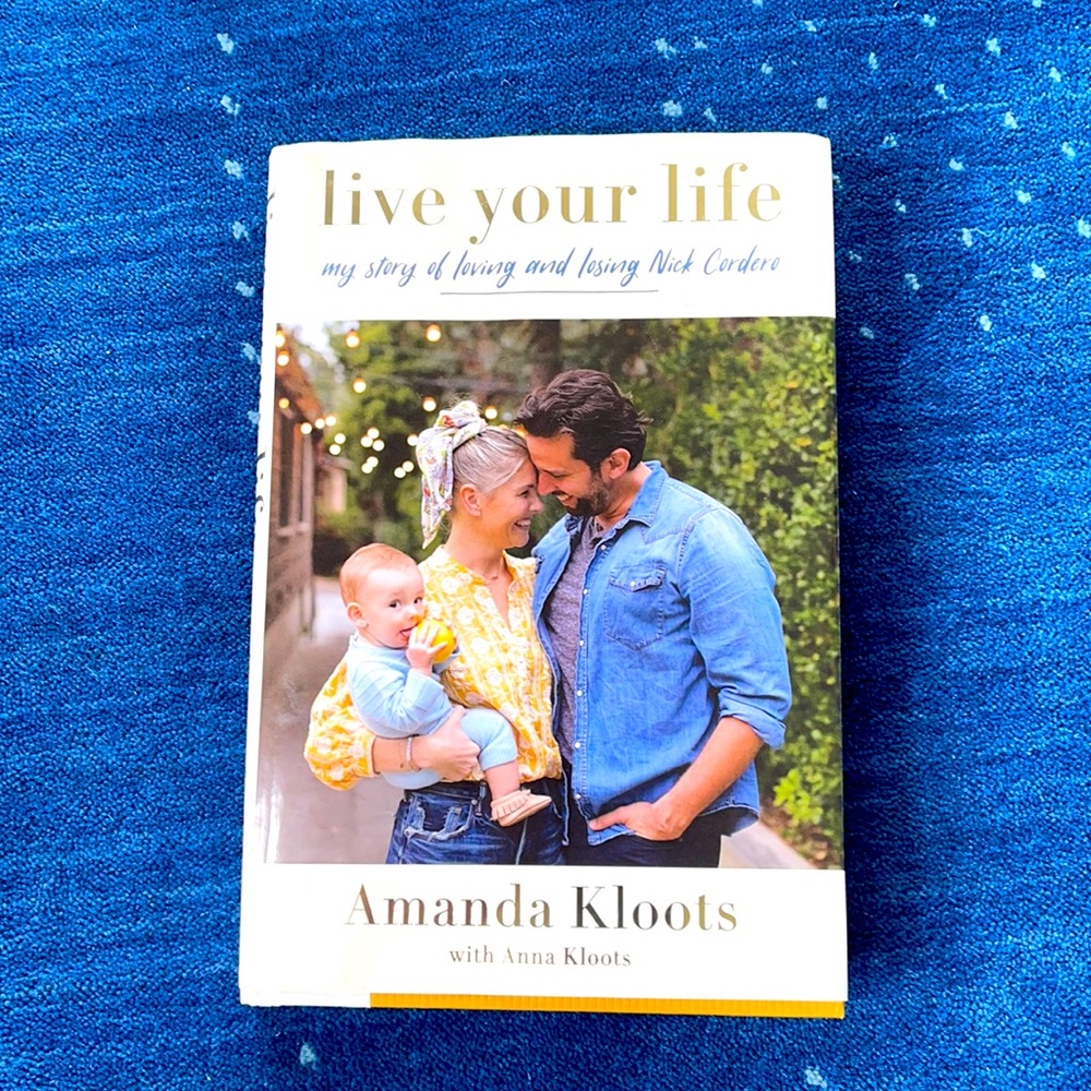 Live your life book by Amanda kloots